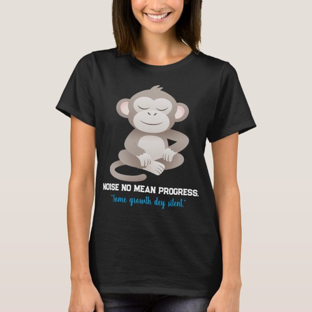 Camiseta Thinking Monkey – Funny Truths of Life T-Shirt (Frente)