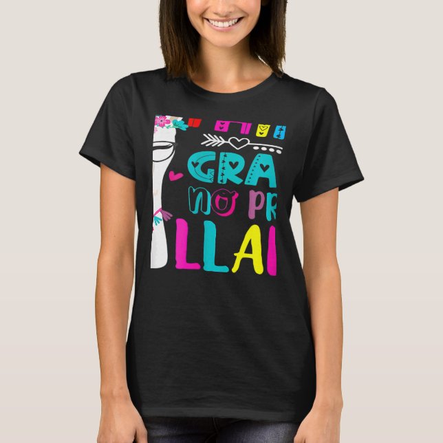 Camiseta Third 3rd Grade Teacher No Prob Llama First Day Gi (Frente)