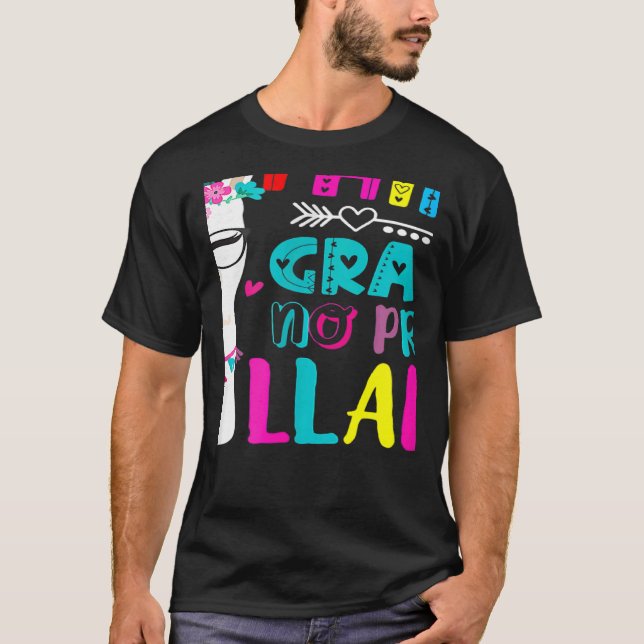 Camiseta Third 3rd Grade Teacher No Prob Llama First Day Gi (Frente)