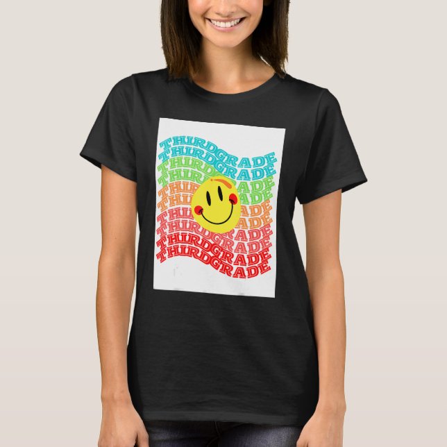 CAMISETA THIRD GRADE SMILE (Frente)