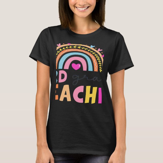 Camiseta Third Grade Teacher Elementary Teacher 3rd Grade R (Frente)