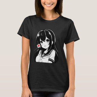 Camiseta This Anime Kawaii Girl Illustration Novelty Graphi