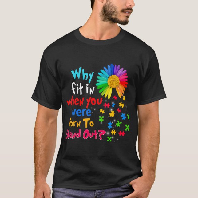 Camiseta This autism spectrum disorder asd design for men w (Frente)