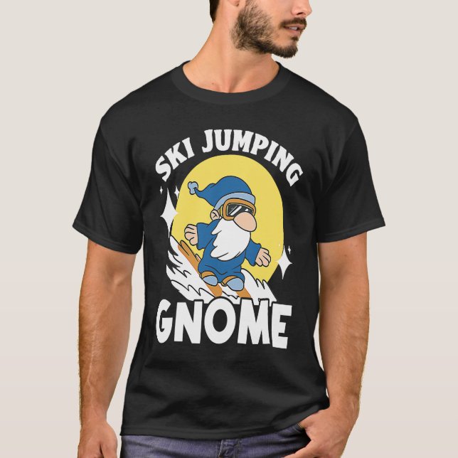 Camiseta This Boy Loves Ski Jumping Ski Jumper Ski Jump Win (Frente)