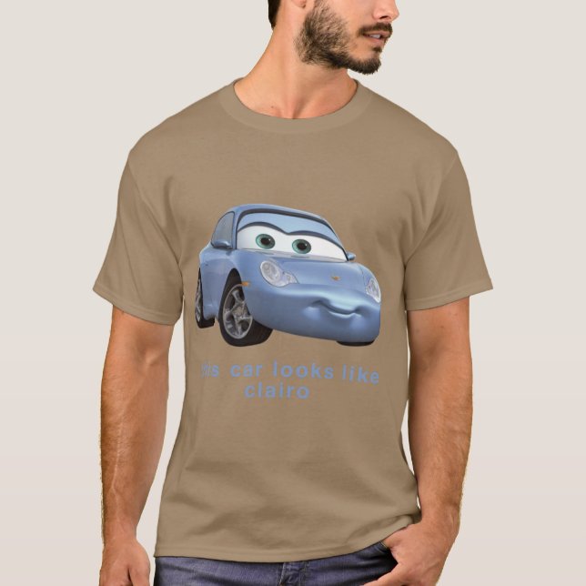 Camiseta This car looks like clairo gift girl retro (Frente)