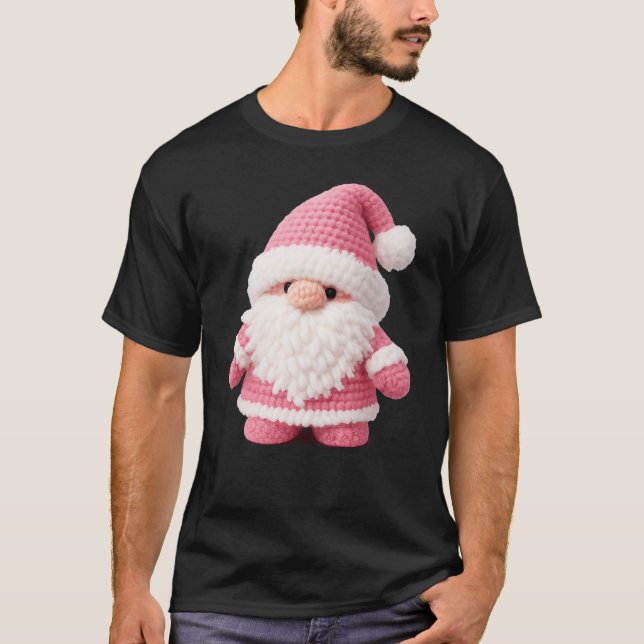 Camiseta This cute crochet gnome T-shirt is a 2026 best-sel (Frente)