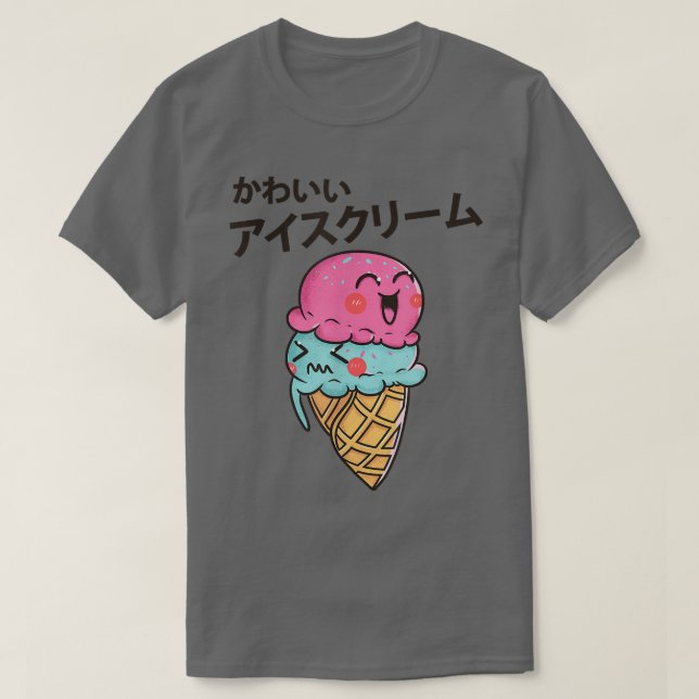 Camiseta This Cute Kawaii Strawberry Ice Cream Cone Foodie  (Frente do Design)