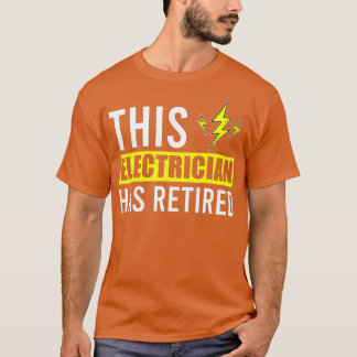 Camiseta This Electrician Has Retired Lineman Retirement El