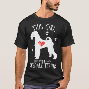 Camiseta This Girl Loves Her Airedale Terrier Funny Pet Dog