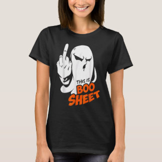 Camiseta This Is Boo Sheet Ghost Retro Halloween Costume Me