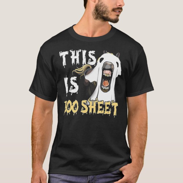 Camiseta This Is Boo Sheet Horse (Frente)