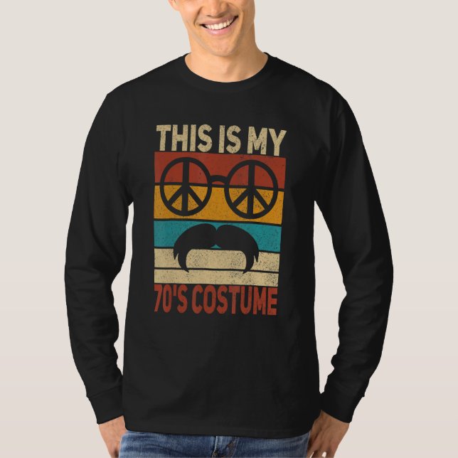 Camiseta This Is My 70s Costume 70 Styles Men 70's Disco 19 (Frente)