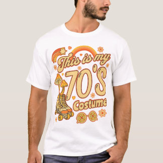 Camiseta This is My 70s Costume Funny Seventies Costume Gro
