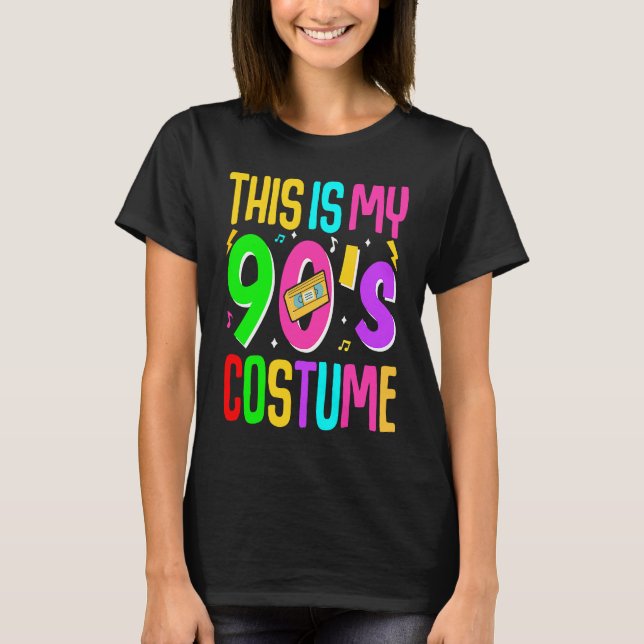 Camiseta This Is My 90's Costume (Frente)