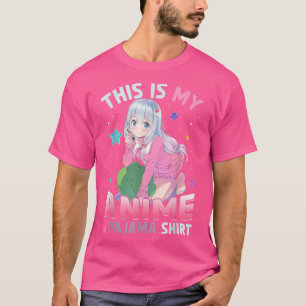 Camiseta This Is My Anime PajamaFunny Anime Lover Teens Gir