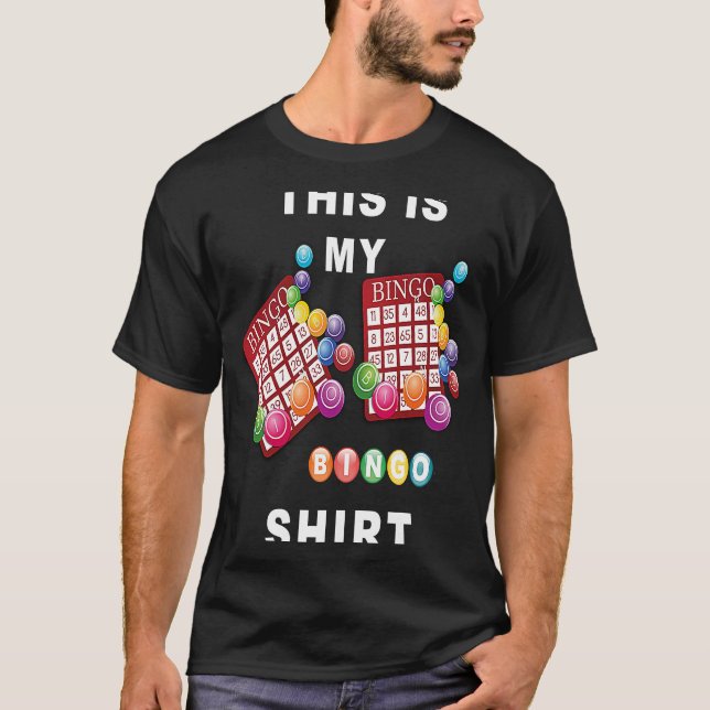 Camiseta This Is My Bingo  Funny Bingo (Frente)