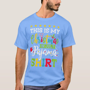Camiseta This Is My Christmas In July PajamaHawaiian Summer