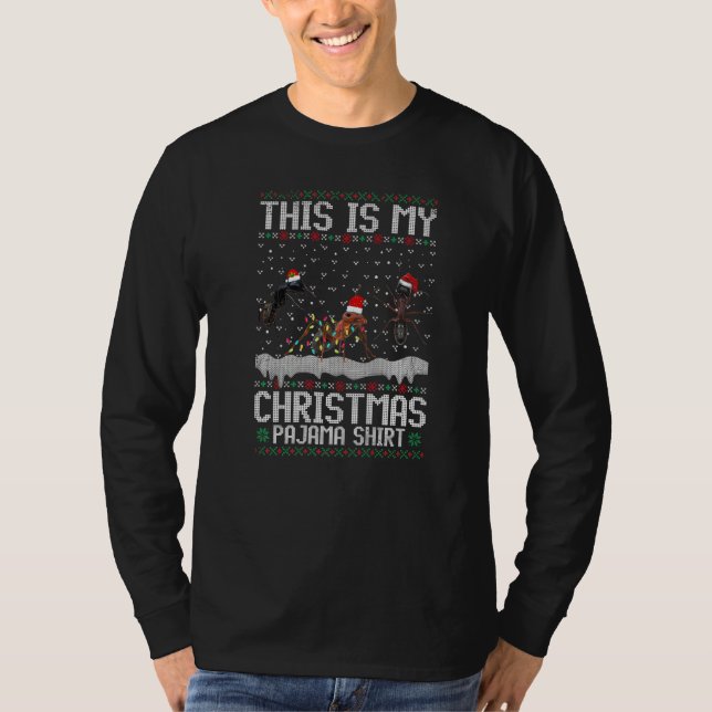 Camiseta This Is My Christmas Lights Pajama Ant  Xmas (Frente)