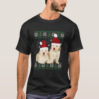 Camiseta This Is My Christmas Pajama Golden Retriever Dog L