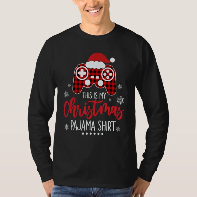 Camiseta This Is My Christmas Pajama  Merry Christmas (Frente)