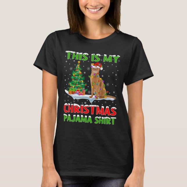Camiseta This Is My Christmas Pajama Shirt Christmas  (Frente)