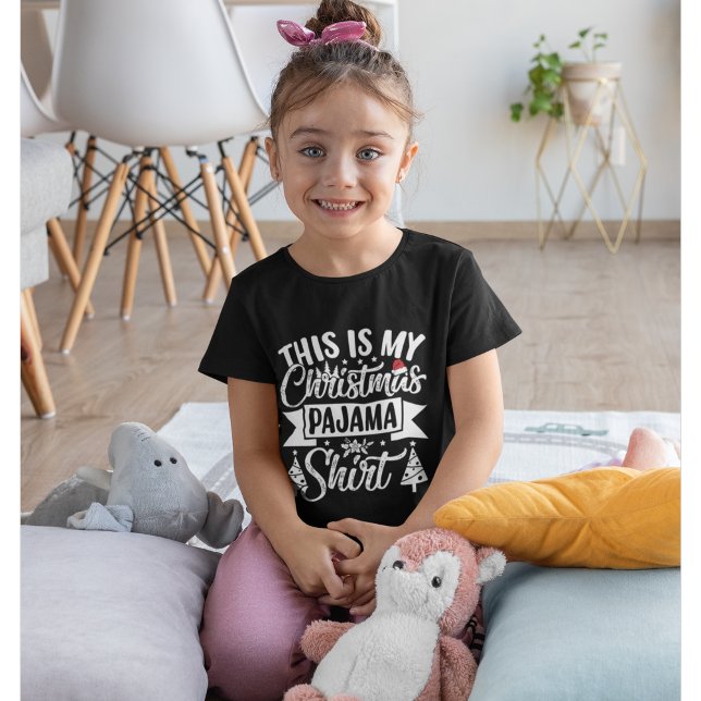 Camiseta This is my Christmas Pajama Shirt Funny Christmas  (Criador carregado)