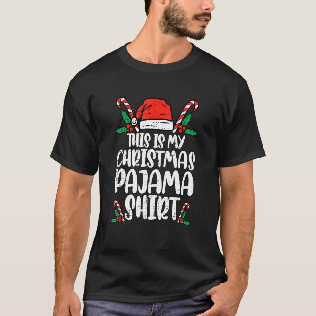 Camiseta This Is My Christmas Pajama   Xmas PJs Men Women 1 (Frente)