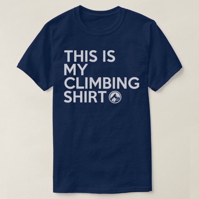 Camiseta This is my climbing (Frente do Design)