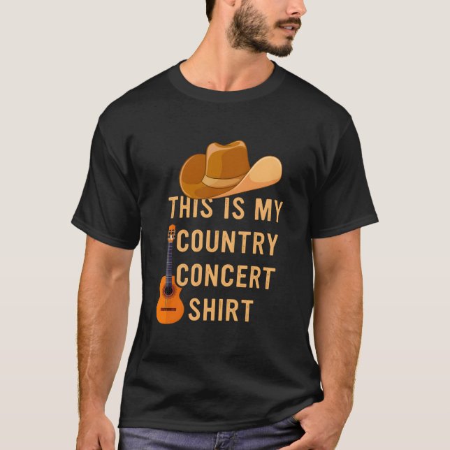 Camiseta This Is My Country Concer Music (Frente)