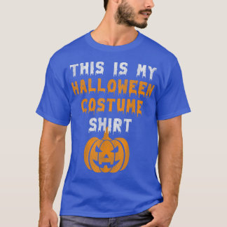 Camiseta This Is My Halloween Costume Jack O Lantern Hallo