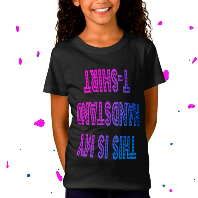 Camiseta "This is my Handstand T-Shirt" Gymnastics Tee (Criador carregado)