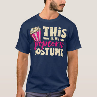 Camiseta This Is My Popcorn Costume Snack Movie Night Cinem