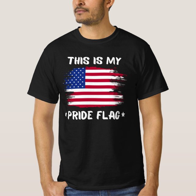 Camiseta This Is My Pride Flag | USA American 4th Of July P (Frente)