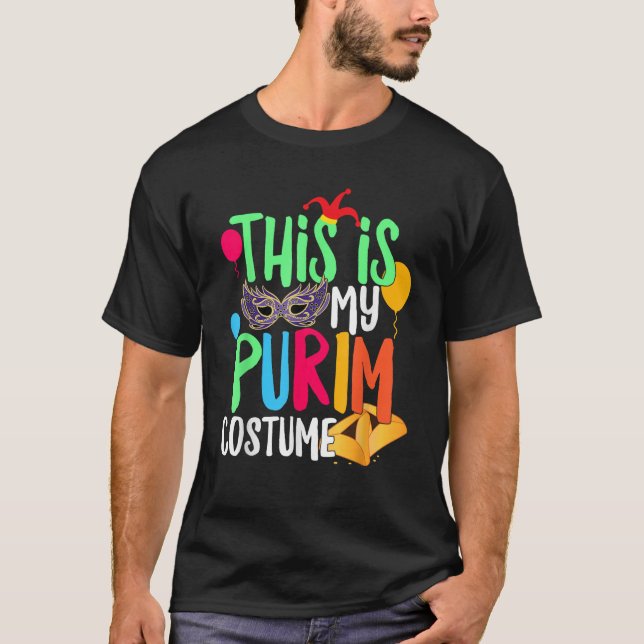 Camiseta This Is My Purim Costume Jewish Happy Purim Hamant (Frente)