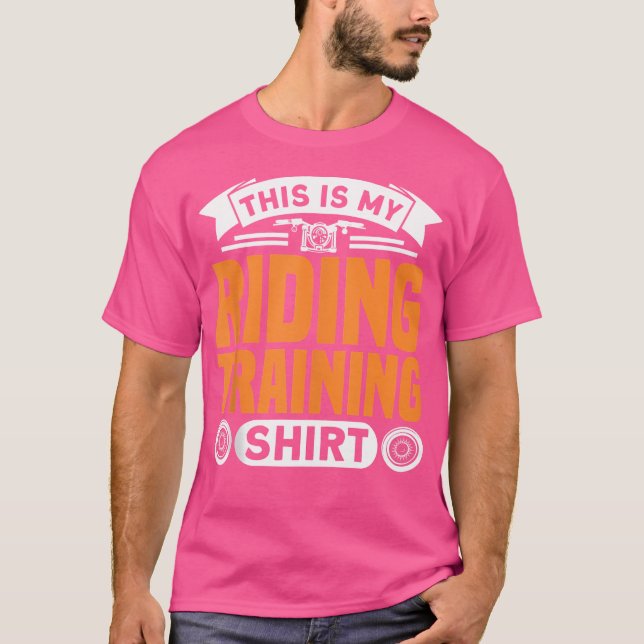 Camiseta This Is My Riding Training Motorbike Biker (Frente)
