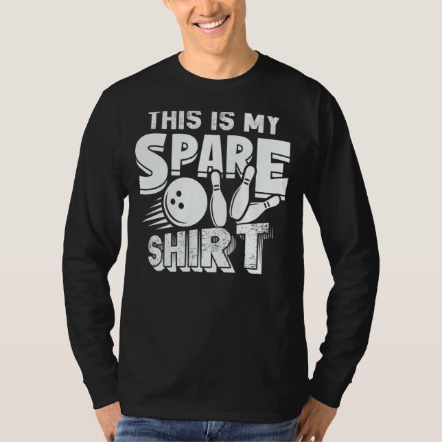 Camiseta This Is My Spare Bowling Bowler (Frente)