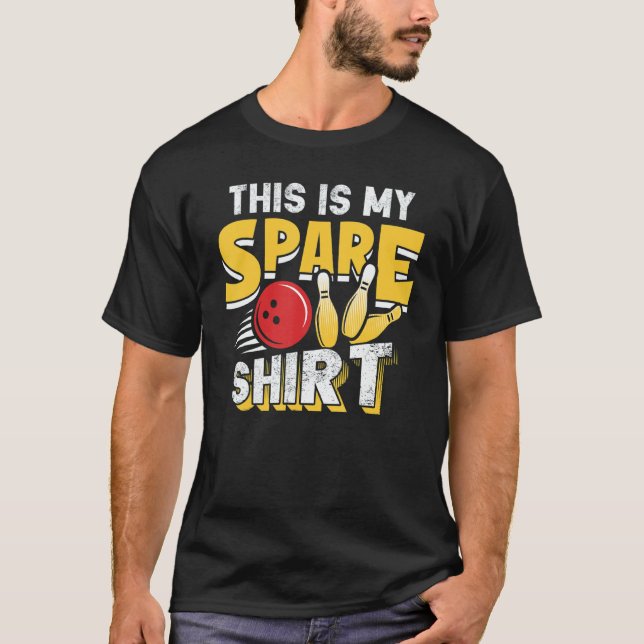 Camiseta This Is My Spare Bowling Bowler 2 (Frente)