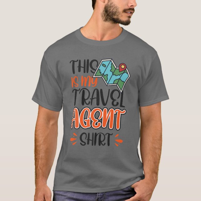 Camiseta This Is My Travel Agent (Frente)