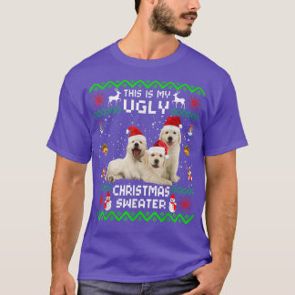 Camiseta This Is My Ugly Sweater Funny Christmas Golden Ret