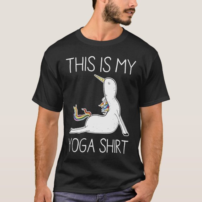 Camiseta This Is My Yoga  Unicorn (Frente)