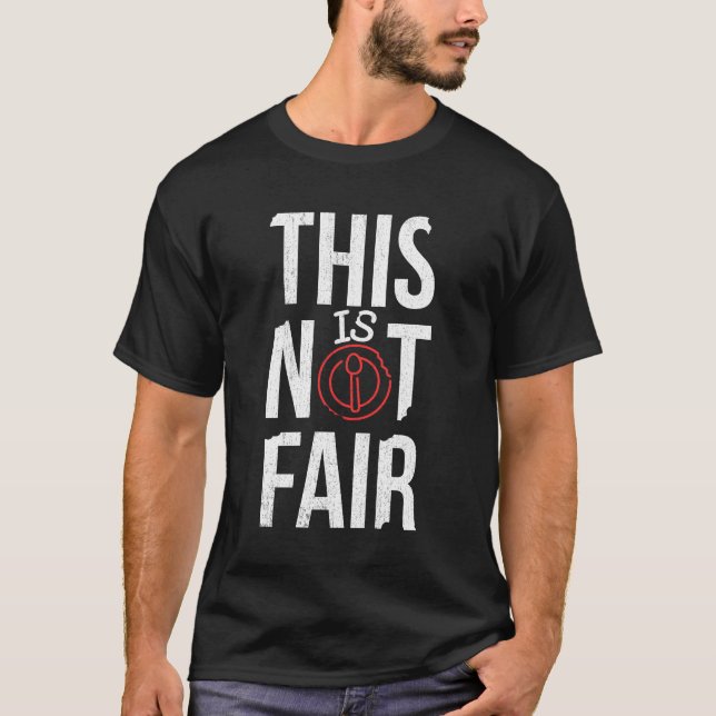 Camiseta This is not fair-Helping Hands: Unity & Support (Frente)