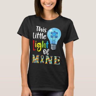 Camiseta This Little Light Of Mine Autism Awareness Support