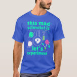 Camiseta This Mad Scientist is 9 Birthday Nineth 9th Scienc<br><div class="desc">This Mad Scientist is 9 Birthday Nineth 9th Science Kids Premium  .</div>