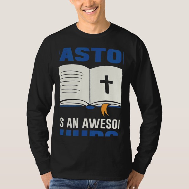 Camiseta This Pastor Has An Awesome Congregation Pastor App (Frente)