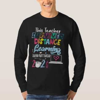 Camiseta This Teacher Survived Distance Learning Quarantine