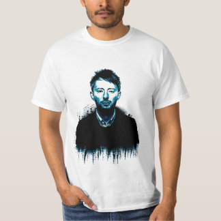 Camiseta Thom Yorke Art Impressão por omiero