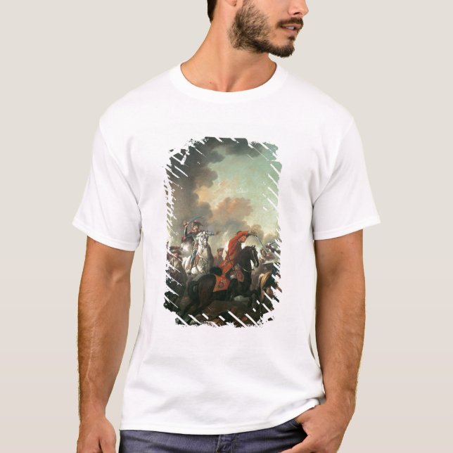 Camiseta Thomas Brown na batalha de Dettingen (Frente)