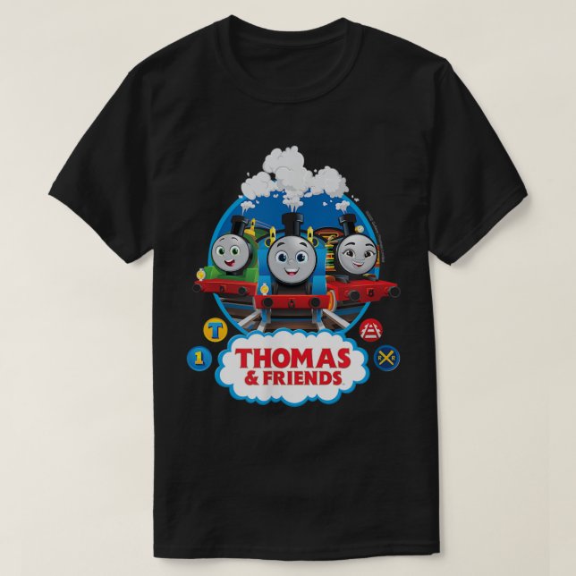 Camiseta Thomas  Friends  Percy Thomas  Nia  (Frente do Design)