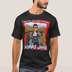 Camiseta Thomas Jane Frank Castle é morto Me Chame de Punid
