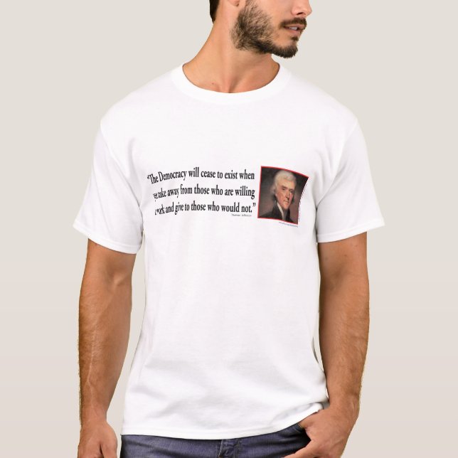 Camiseta Thomas Jefferson (Frente)